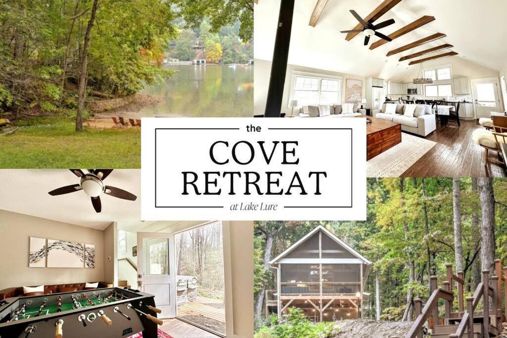 The Cove Retreat- Hot Tub/Screened Porch/Game Room Lake Lure Bagian luar foto