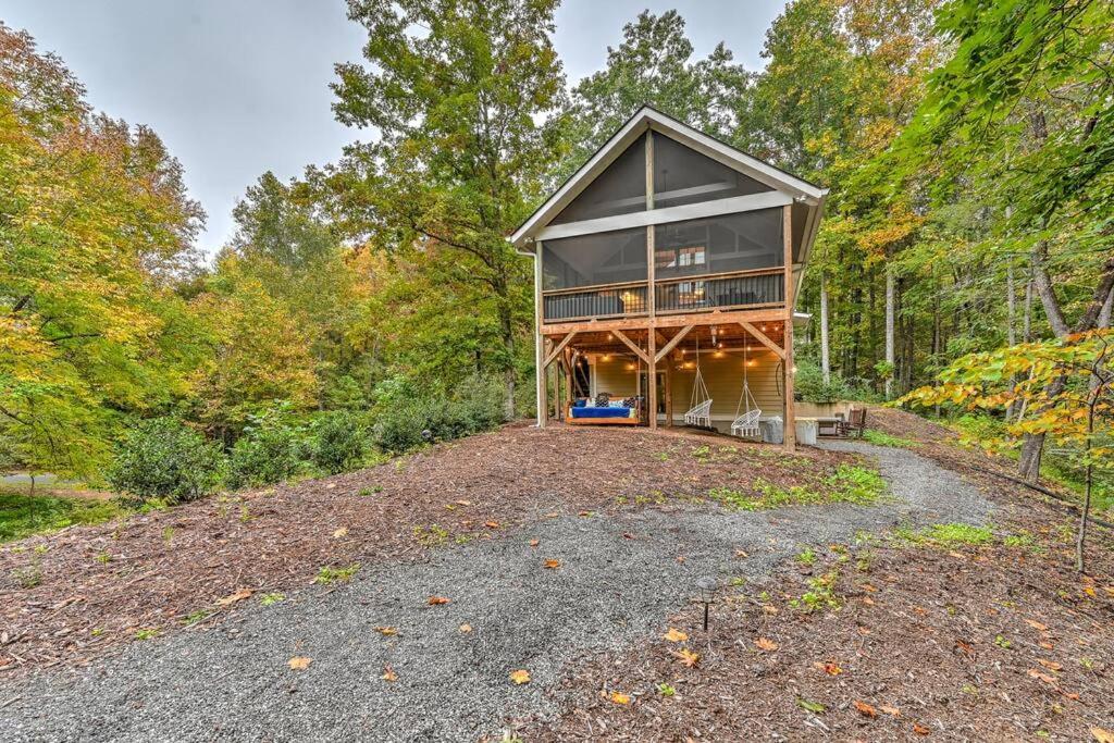 The Cove Retreat- Hot Tub/Screened Porch/Game Room Lake Lure Bagian luar foto